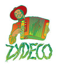 image: Zydeco man playing accordian